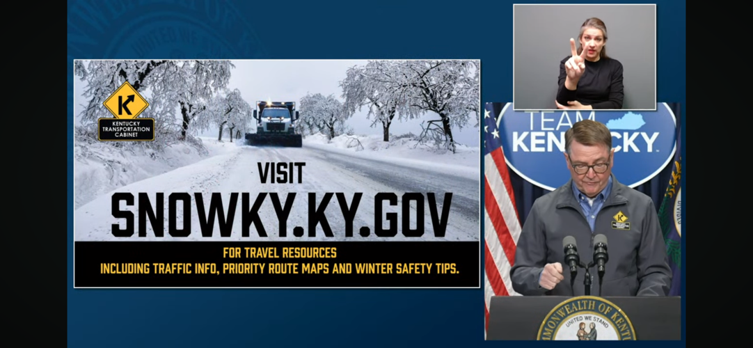 ‘If you don’t need to go outside, stay inside' — Kentucky leaders hold ‘If you don’t need to go outside, stay inside' — Kentucky leaders hold