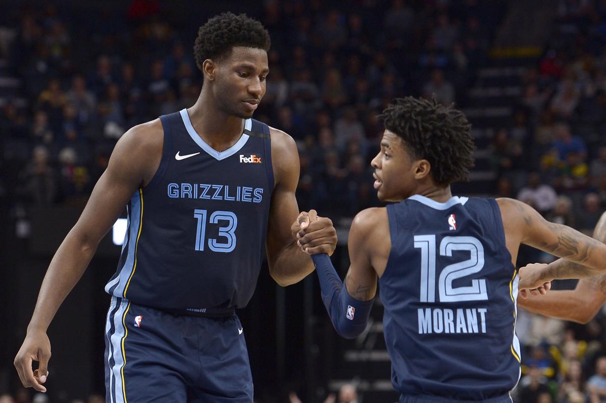 Morant Scores 22 14 7 In Home Win Over San Antonio Local Sports