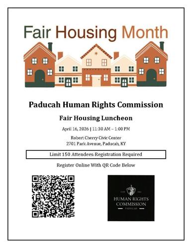 Paducah Human Rights Commission to hold Fair Housing Luncheon