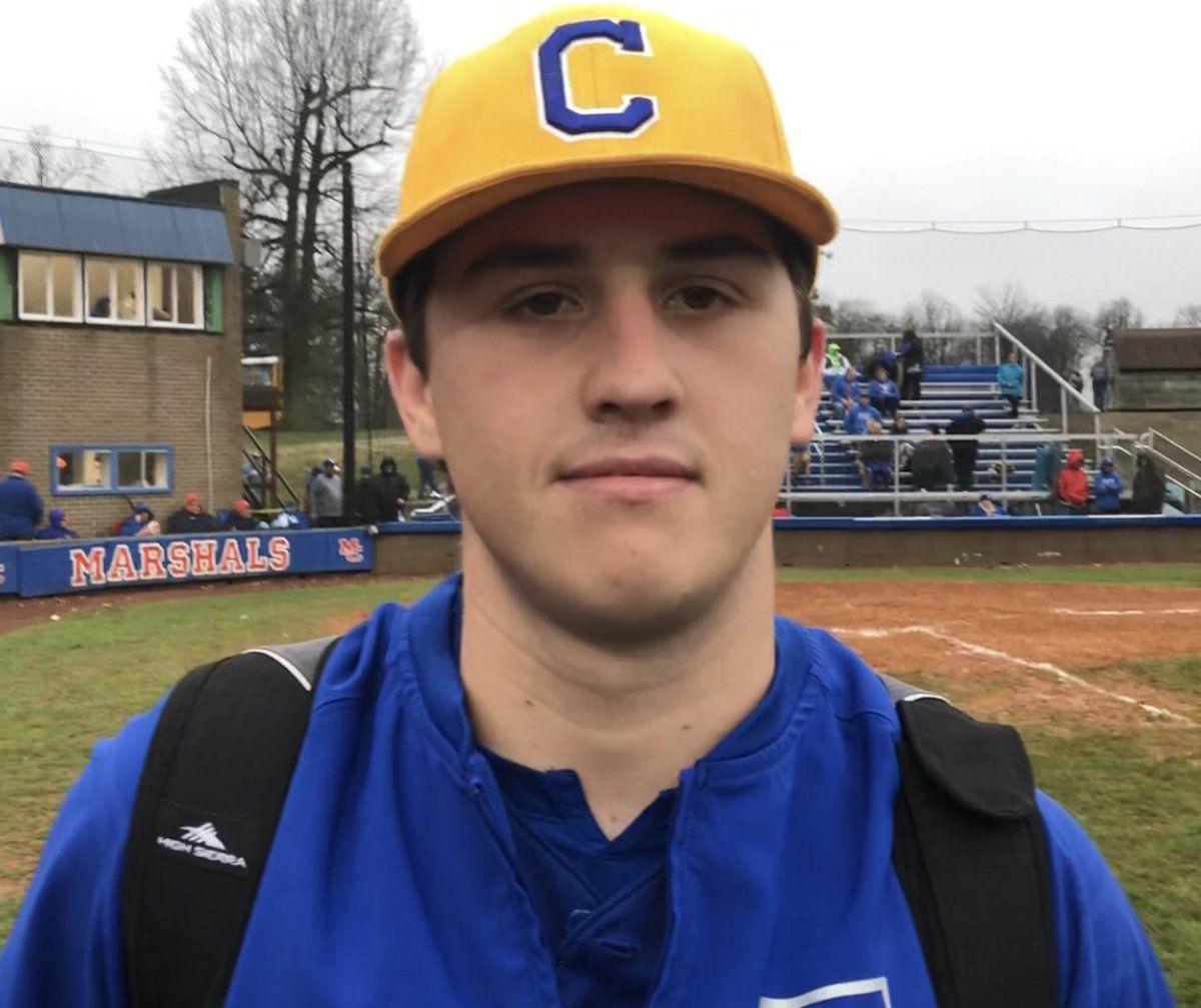 Baseball Player of the Week Shane Burns Local Sports