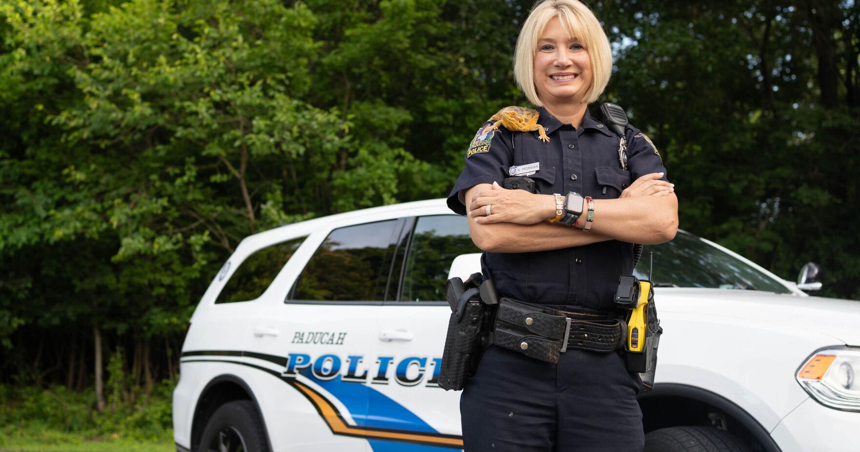 Rizzoli and Morgan: Paducah police officer integrates bearded dragon into SRO duties - Vimarsana News