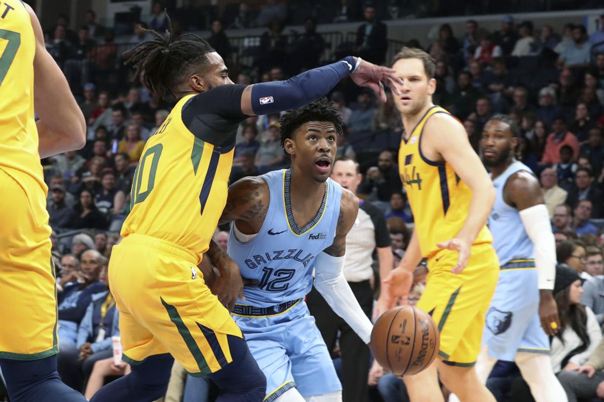 Morant Scores 25 Scores Game Winner Against Jazz Local Sports