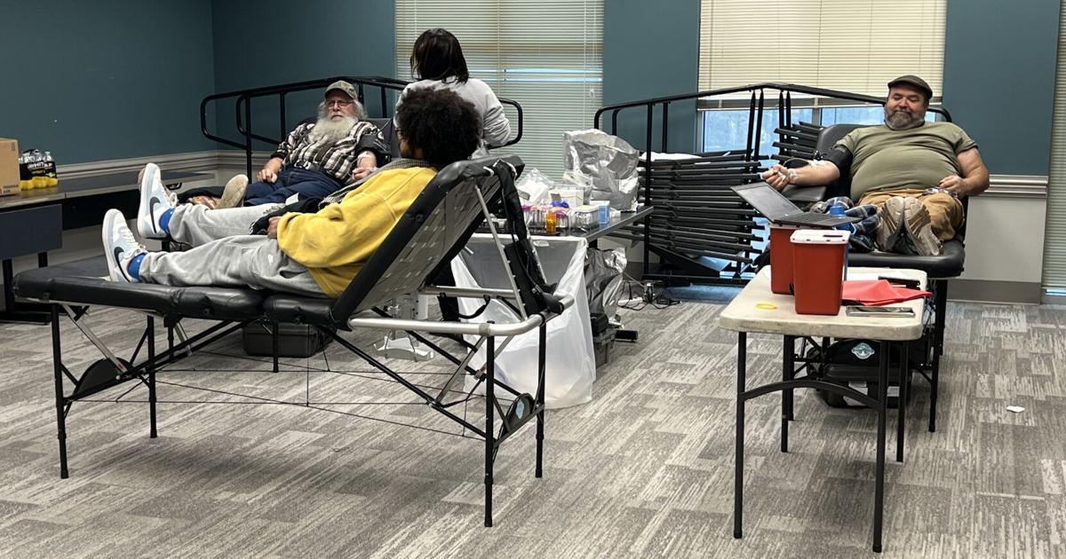 Community turns out for Lourdes holiday blood drive