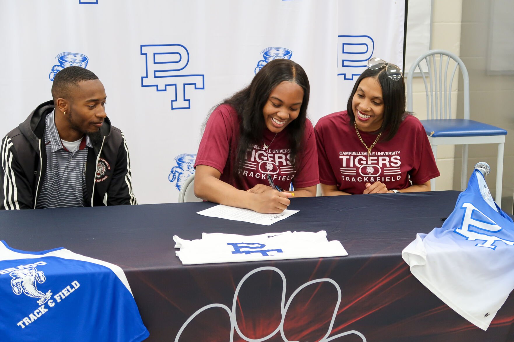 Garland Signs Track And Field Scholarship With Campbellsville ...