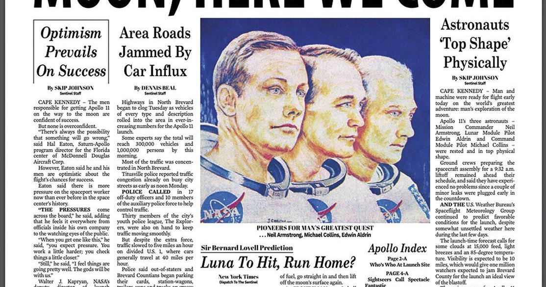 Apollo 11 astronaut returns to launch pad 50 years later | News General ...