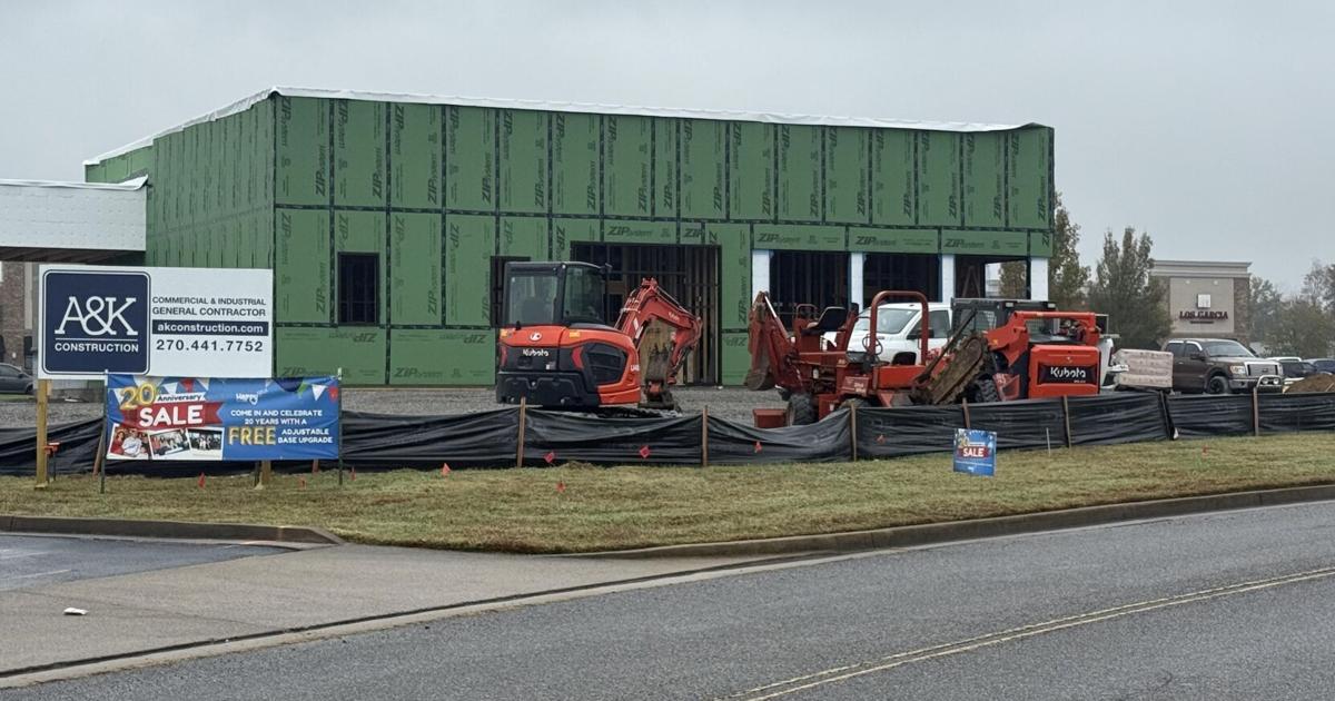 Paducah’s first medical cannabis dispensary under construction