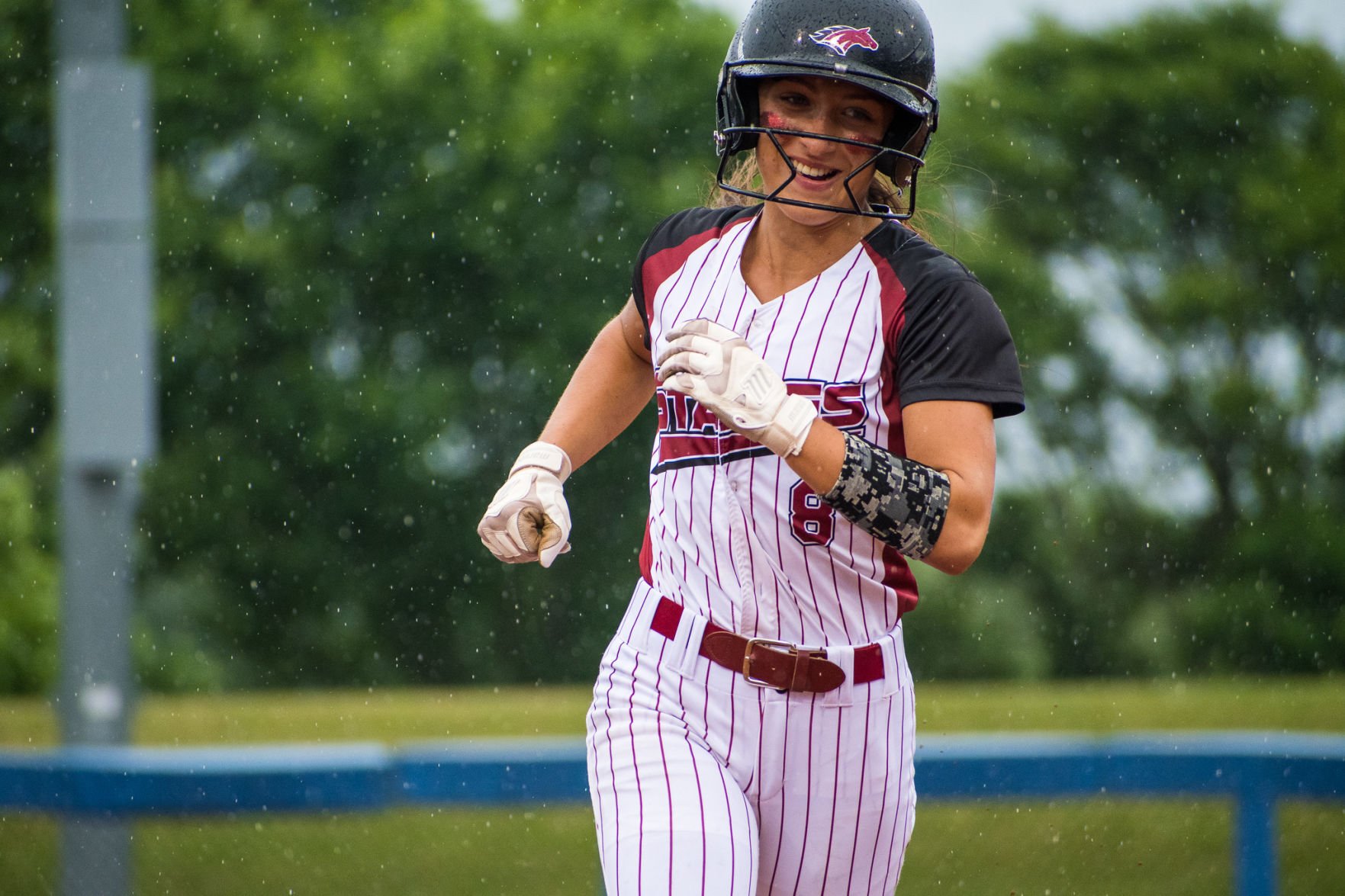 Pinstripe store softball jerseys