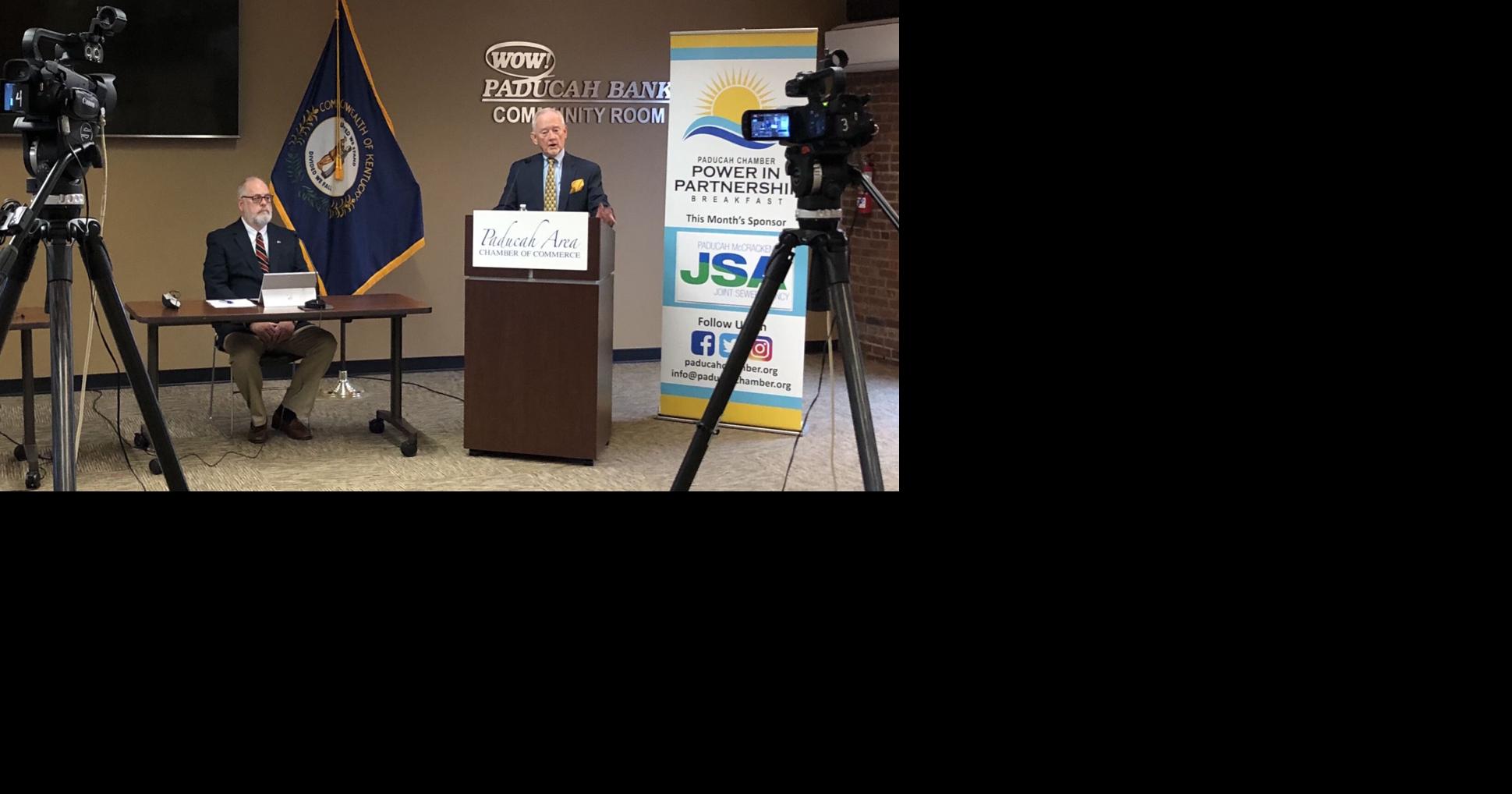 Clymer, Bray talk 'State of City and County' News