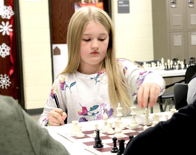 Kyla Reeder in the K-8 championship game