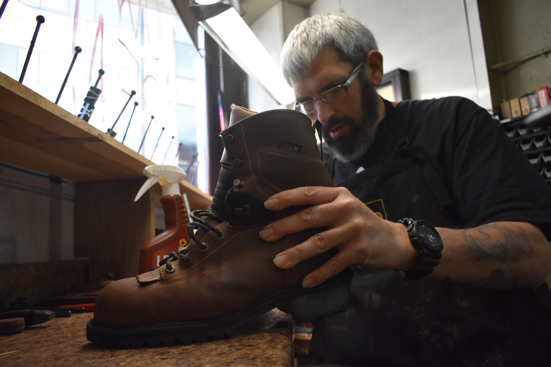 Couple revives 101-year-old shoe repair 