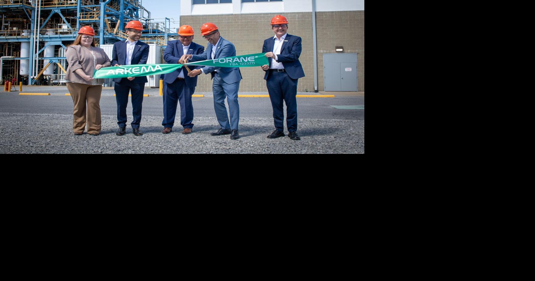 Arkema cuts ribbon on $60 million facility in Calvert City