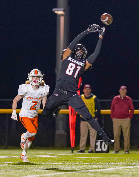 McCracken football making up ground after missing spring Sports