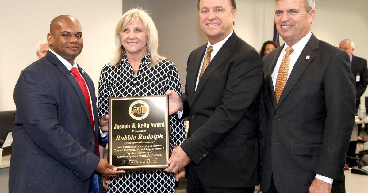 Fred Ruebusch Rudolph earns state award in education | Local News | paducahsun.com