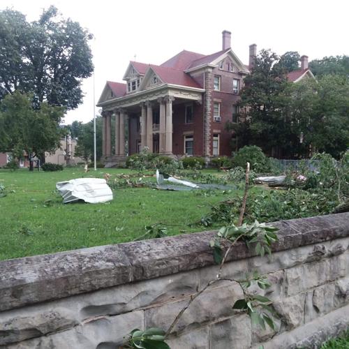 Microburst storm causes structure damage in Paintsville News
