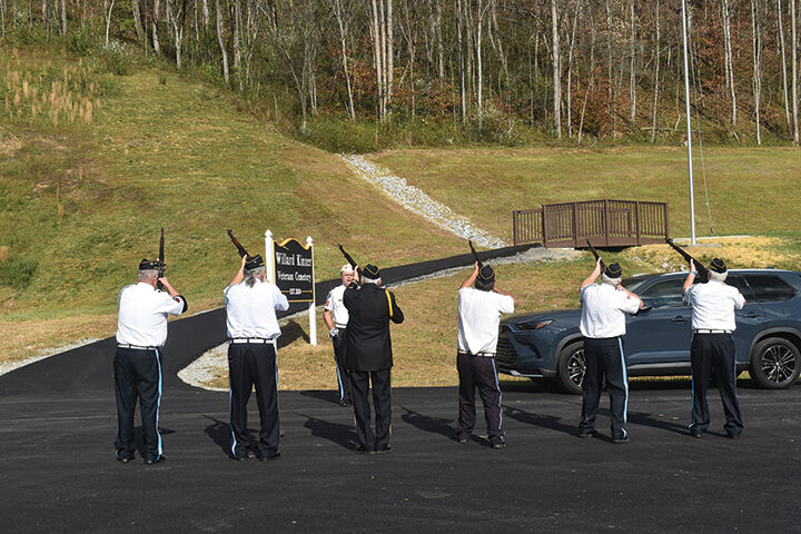 Devin Kidd Ceremony held for Willard Kinzer Veterans Cemetery | News ...