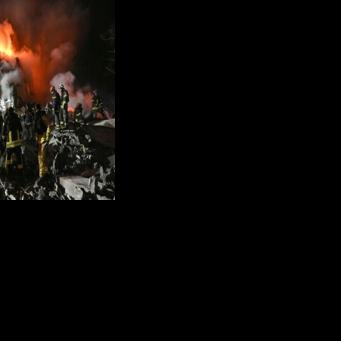 Russian strikes kill nine across Ukraine, ravage apartment house