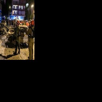 Iran missile fire kills two in central Israel: medics