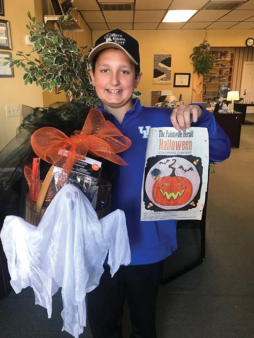Adams wins coloring contest