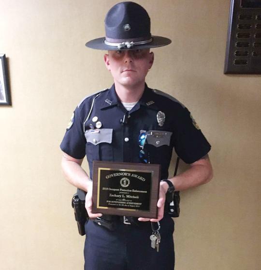 PPD Officer receives occupant protection award News