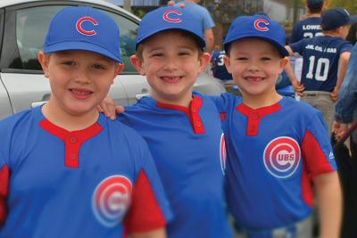 Little League opening day ceremonies