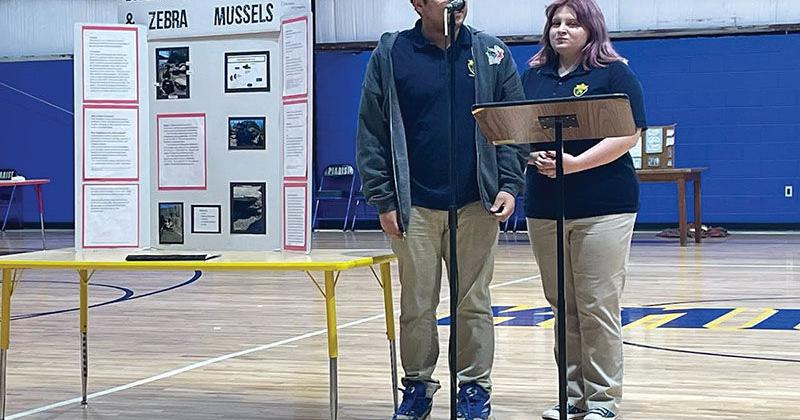 Piarist School students present CEDAR Coal Fair projects