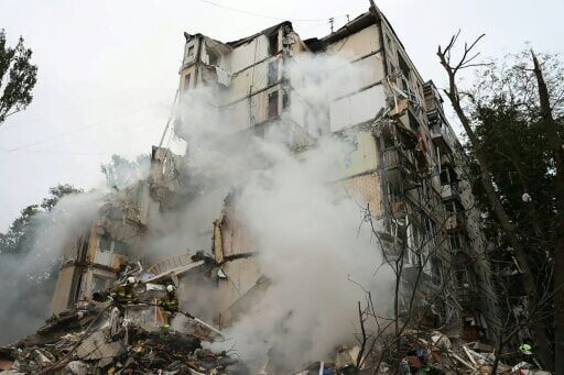 Ukrainian authorities said the latest Russian strikes on Kyiv killed at least six people