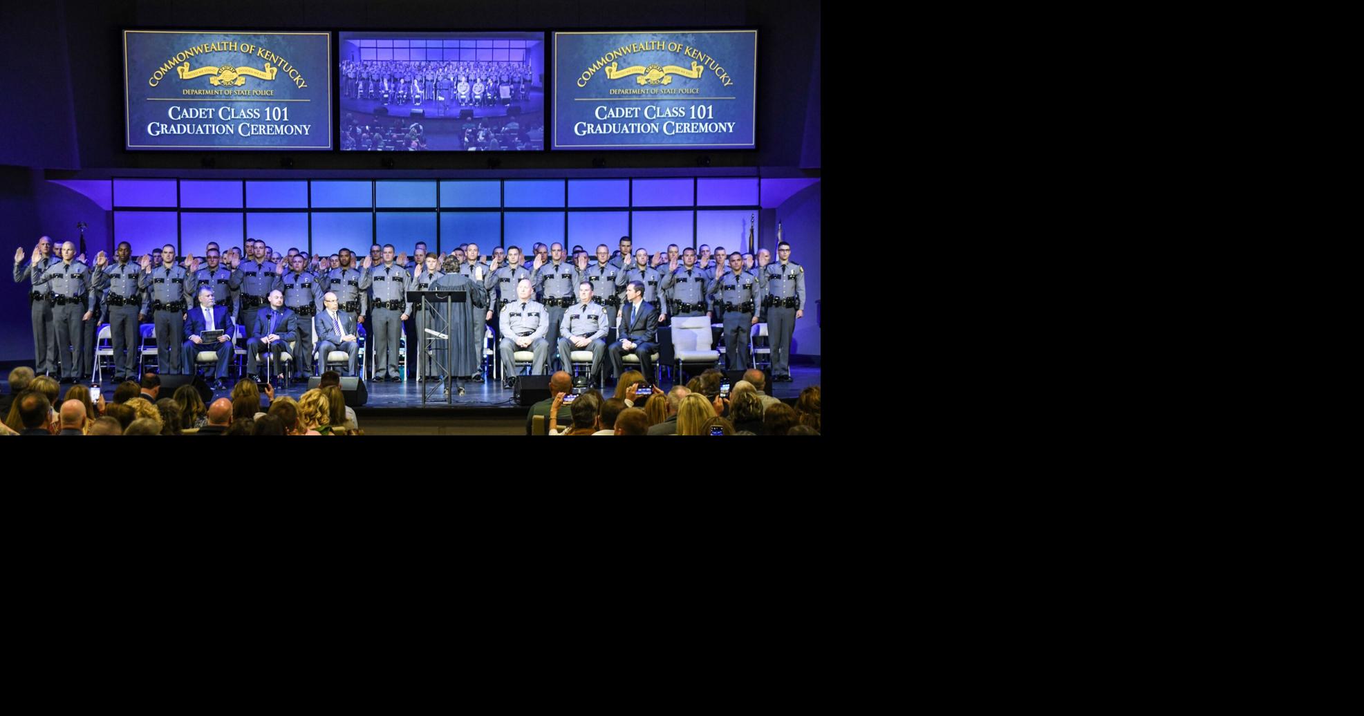 Kentucky State Police Academy graduates 71 new cadets News
