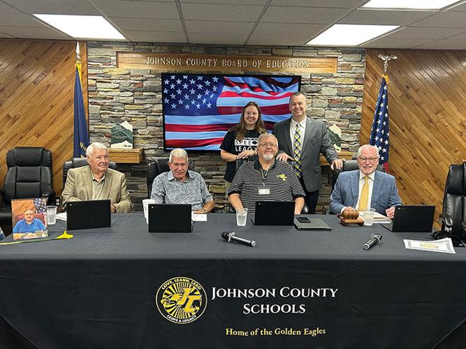 JCBOE honors retirees outgoing student board member elementary