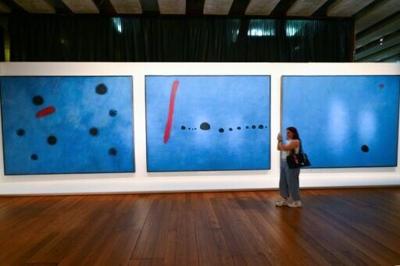 Joan Miro was a giant of the surrealist movement, known for his playful, abstract paintings
