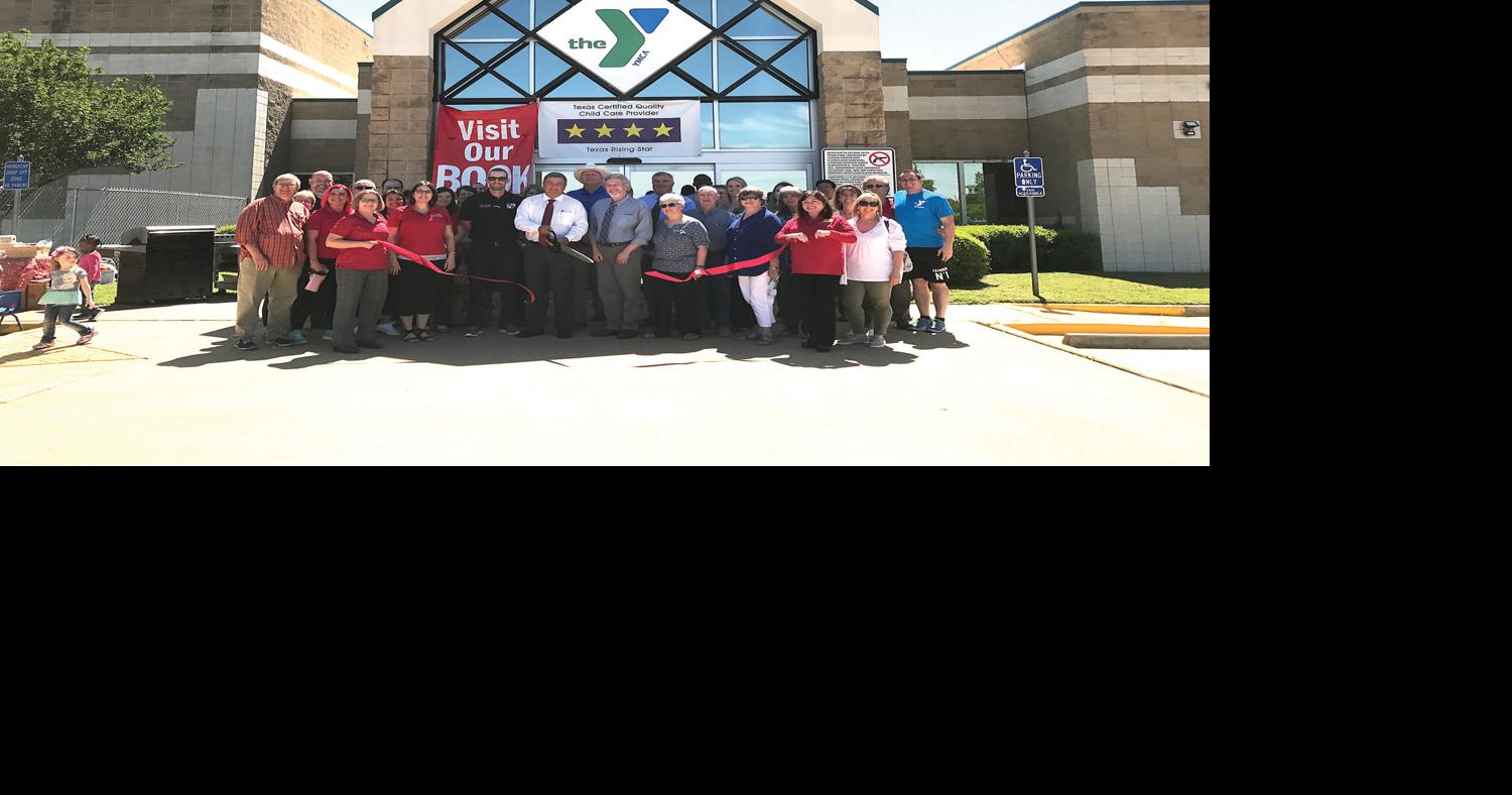 Ribbon cutting to celebrate new playgrounds at Palestine YMCA