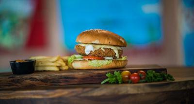 veggie burger