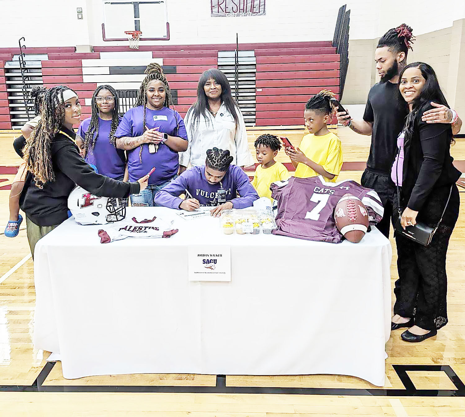 11 Wildcats football and track stars sign letters of intent