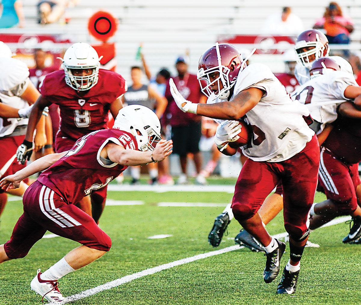 High school football Coaches pleased with scrimmages Sports