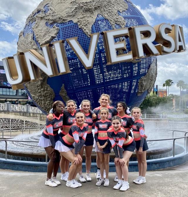 G4orce Cheer Team competes at Universal Studios in Orlando  News