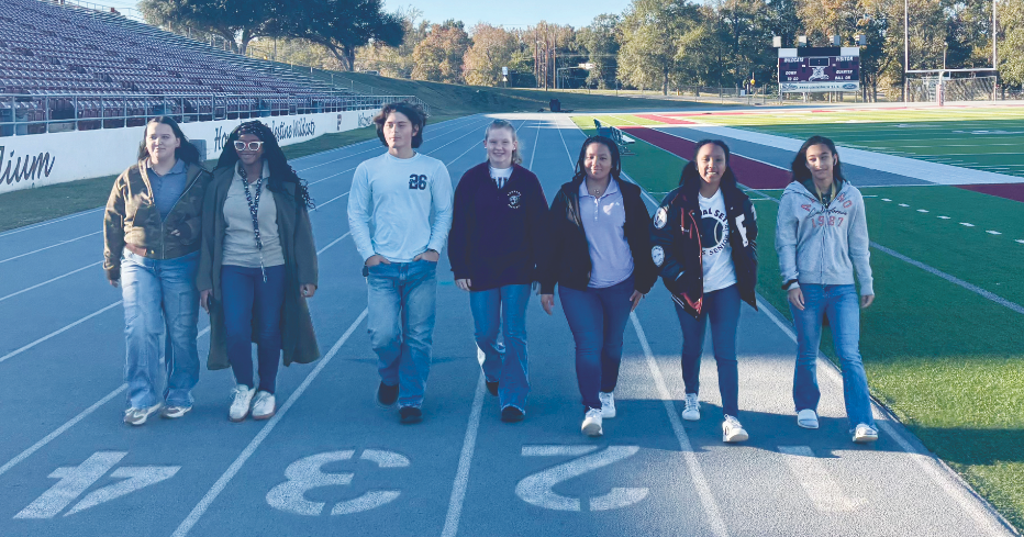 PHS students walk more than 6,000 miles across Texas