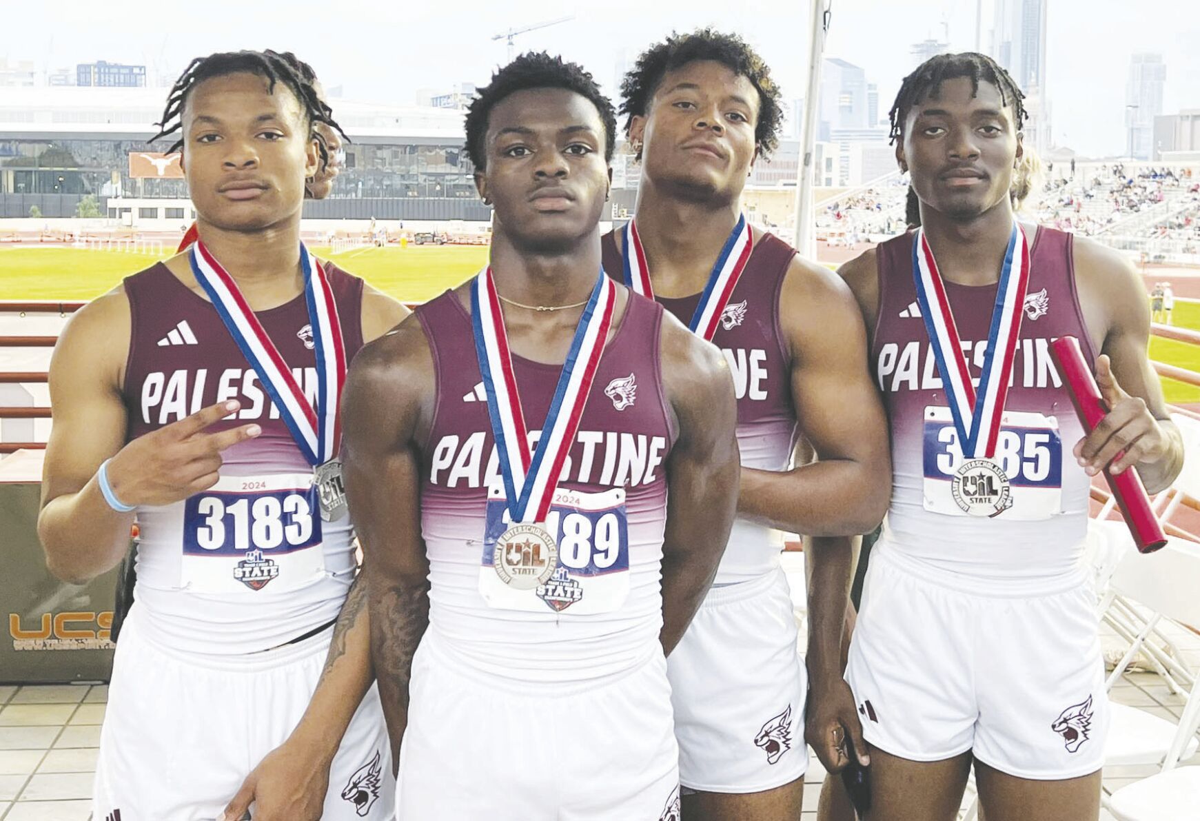 Palestine 4×200-meter relay takes silver in state