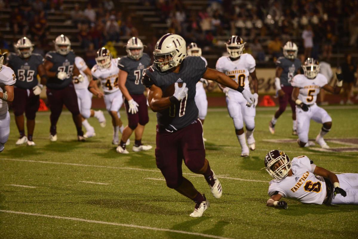 High School Football Fairfield S Hudson Picks Off Pass To Seal