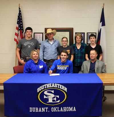 Full "Rodeo" Ride - Slocum Senior Signs with Southeastern Oklahoma | Community | palestineherald.com