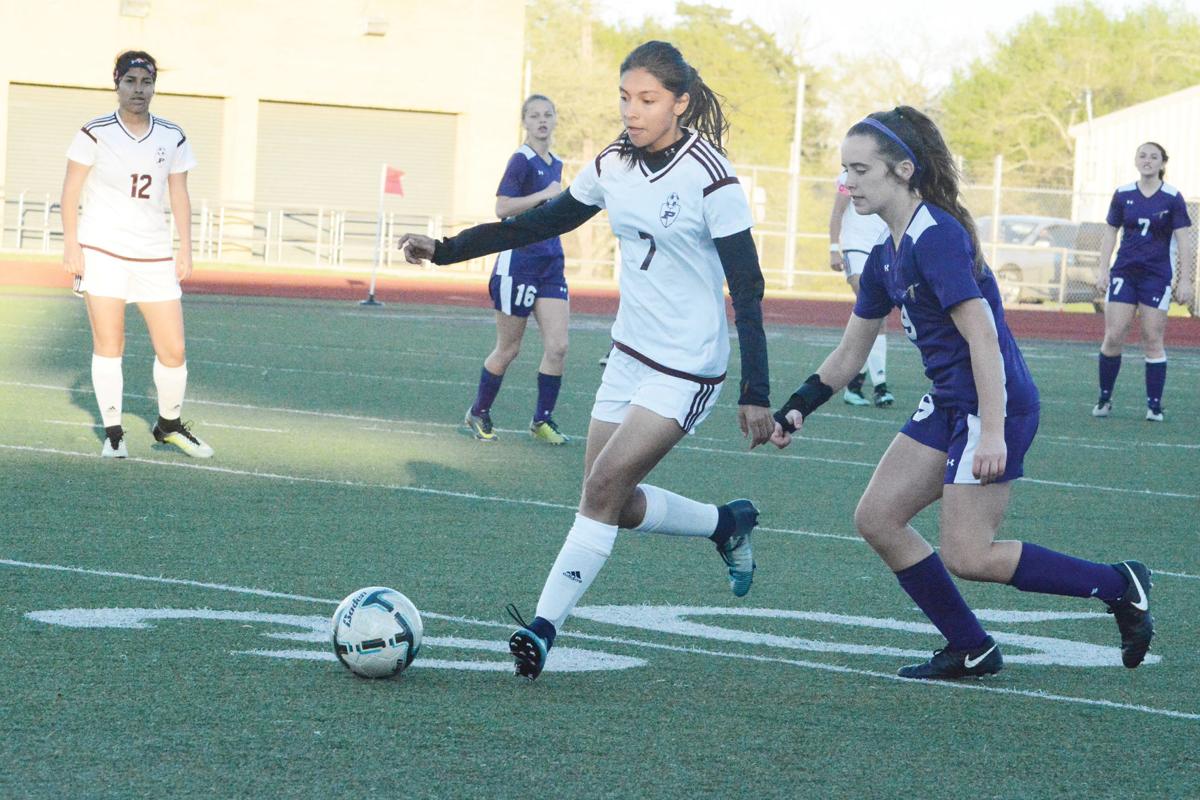 High school soccer Garcia scores natural hat trick for Palestine girls