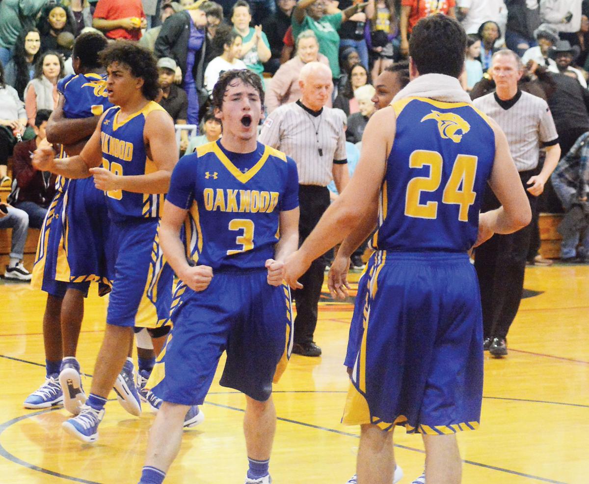 High school basketball Oakwood boys survive to force weekend playin
