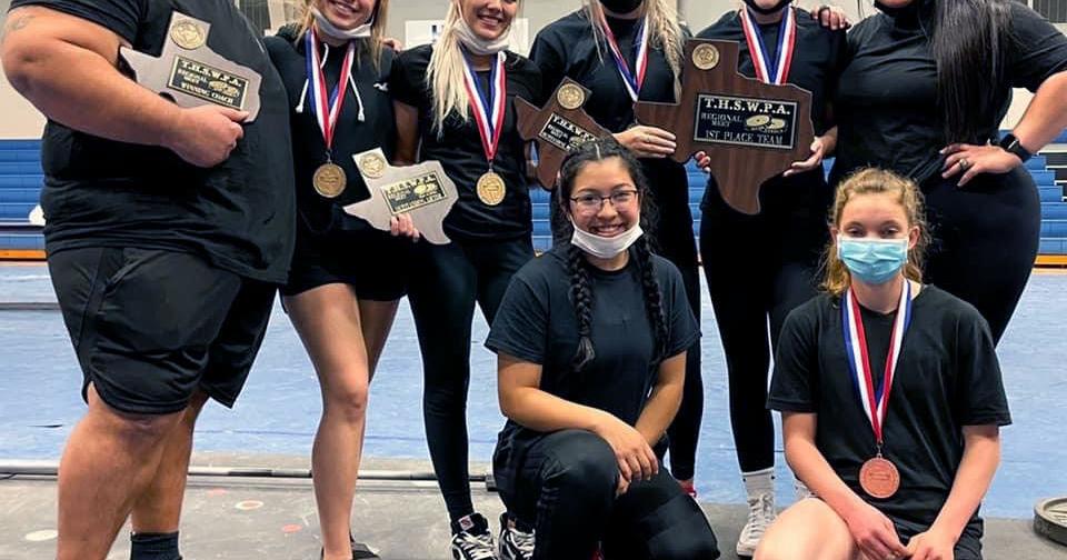 High school powerlifting Lady Elks win first THSWPA Regional