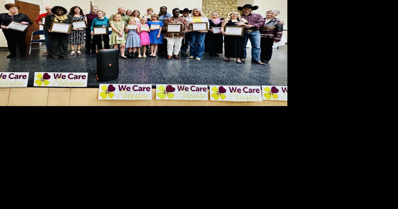WE CARE Palestine banquet honors 21 Good Neighbors