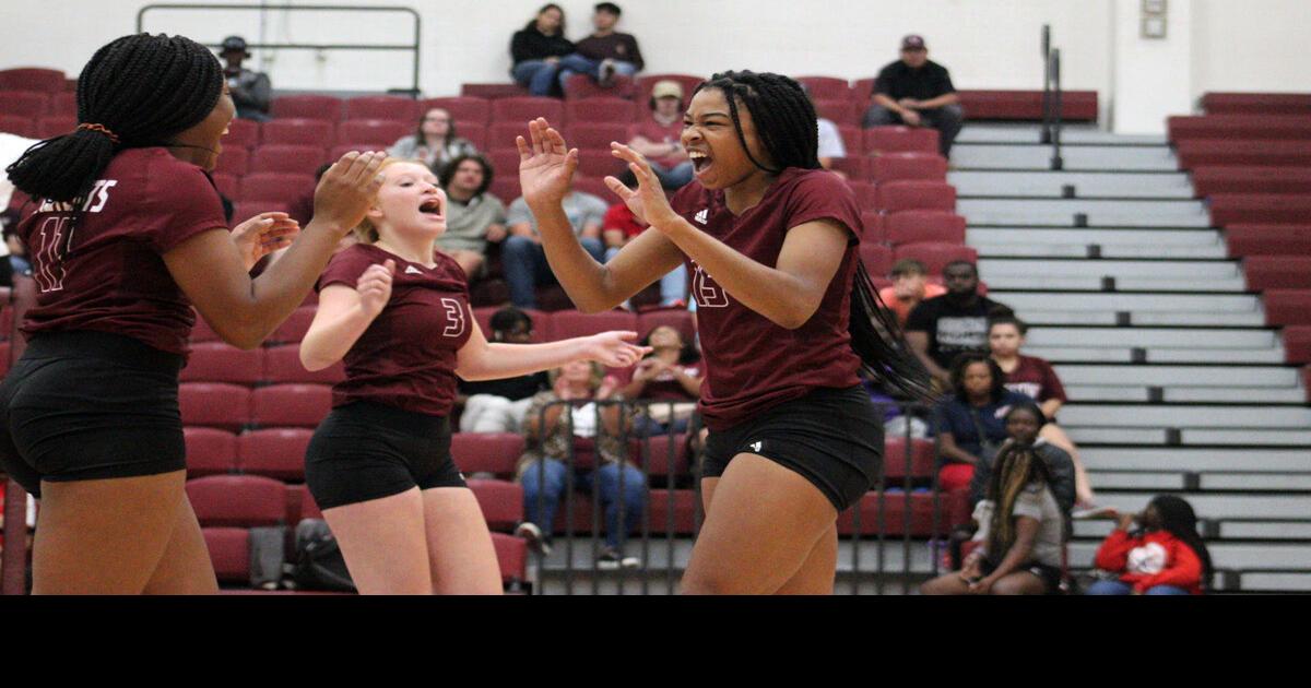 Volleyball roundup Palestine grabs first district win Sports