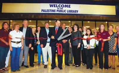 New Palestine Public Library dedicated | Local News | palestineherald.com