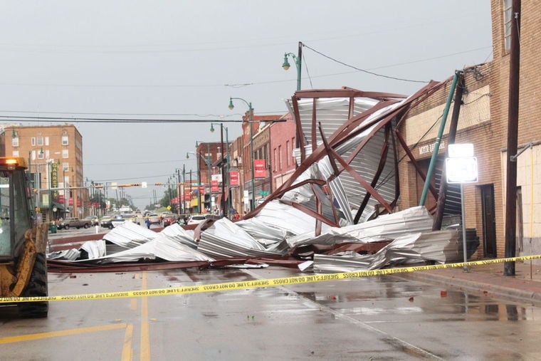 Tornado rips through Mineral Wells News
