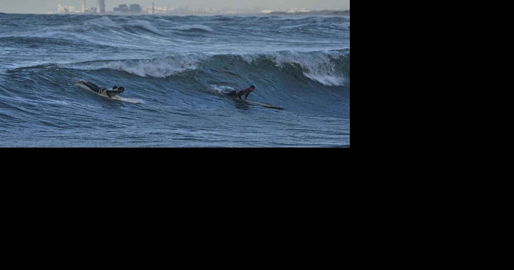 Israel Palestinians Gaza Surfers