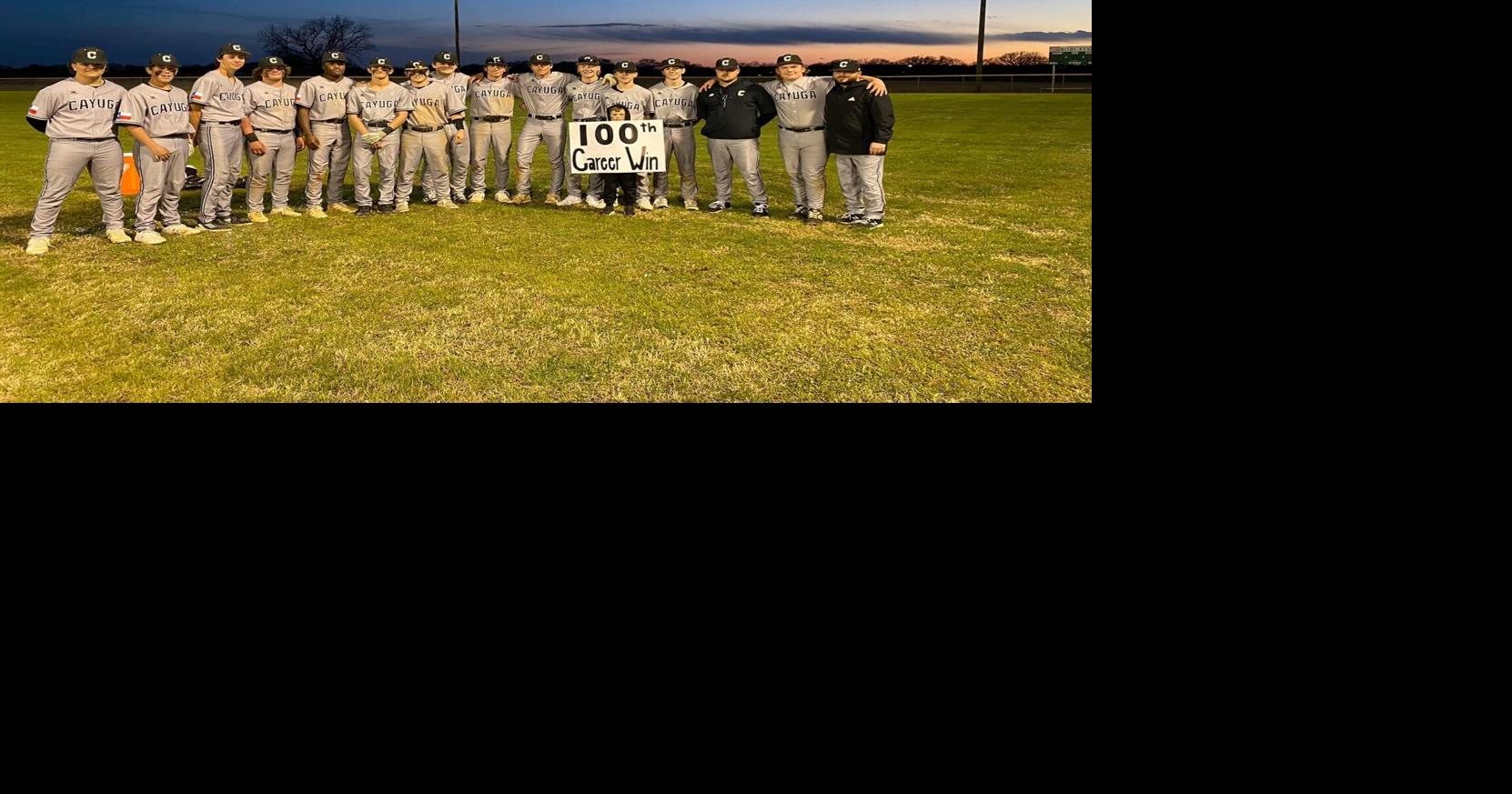 High school baseball Cayuga's Humphreys reaches 100th career win Sports