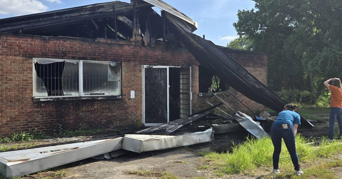 Fire destroys building at Rock Bottom Ranch
