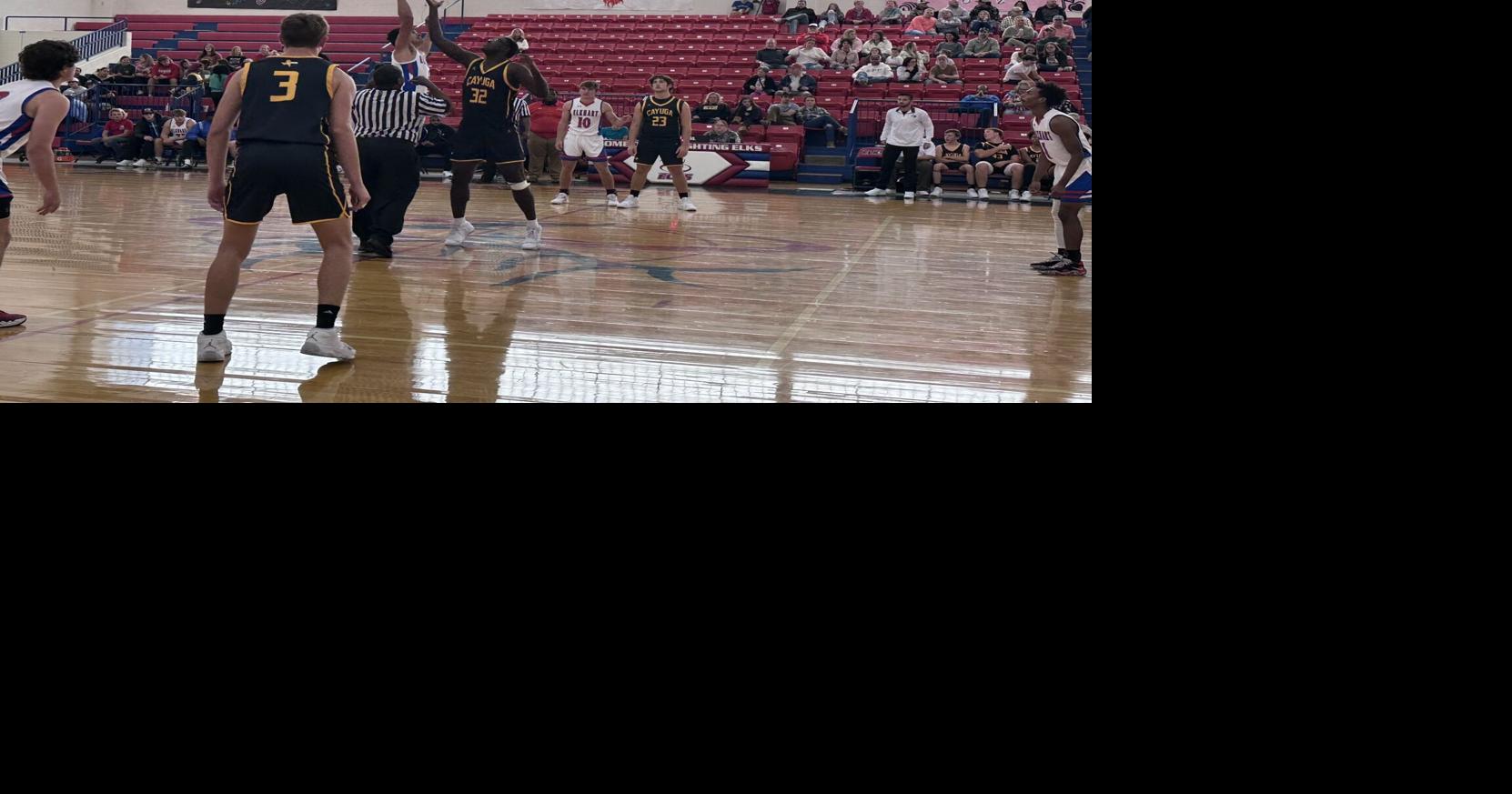 High school boys basketball Cayuga's Hearrell secures first career win