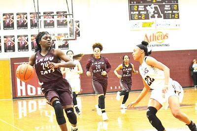 High School Basketball Ladycats Clinch Berth With Over Athens